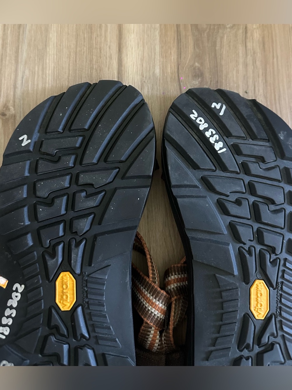 Chaco Z1 Unaweep Mens Sandals Trail Rust Vibram Sole J100429 Size 11 - Picture 4 of 5